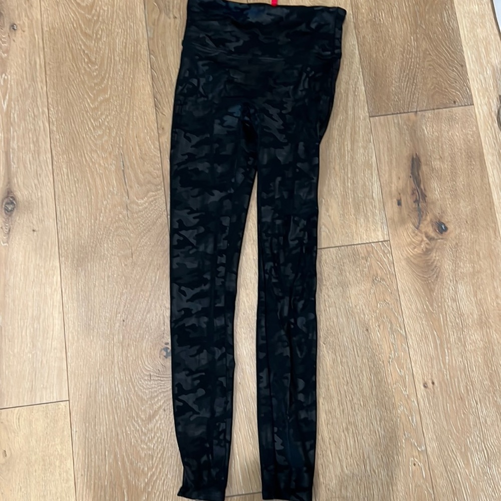 Spanx camo leggings